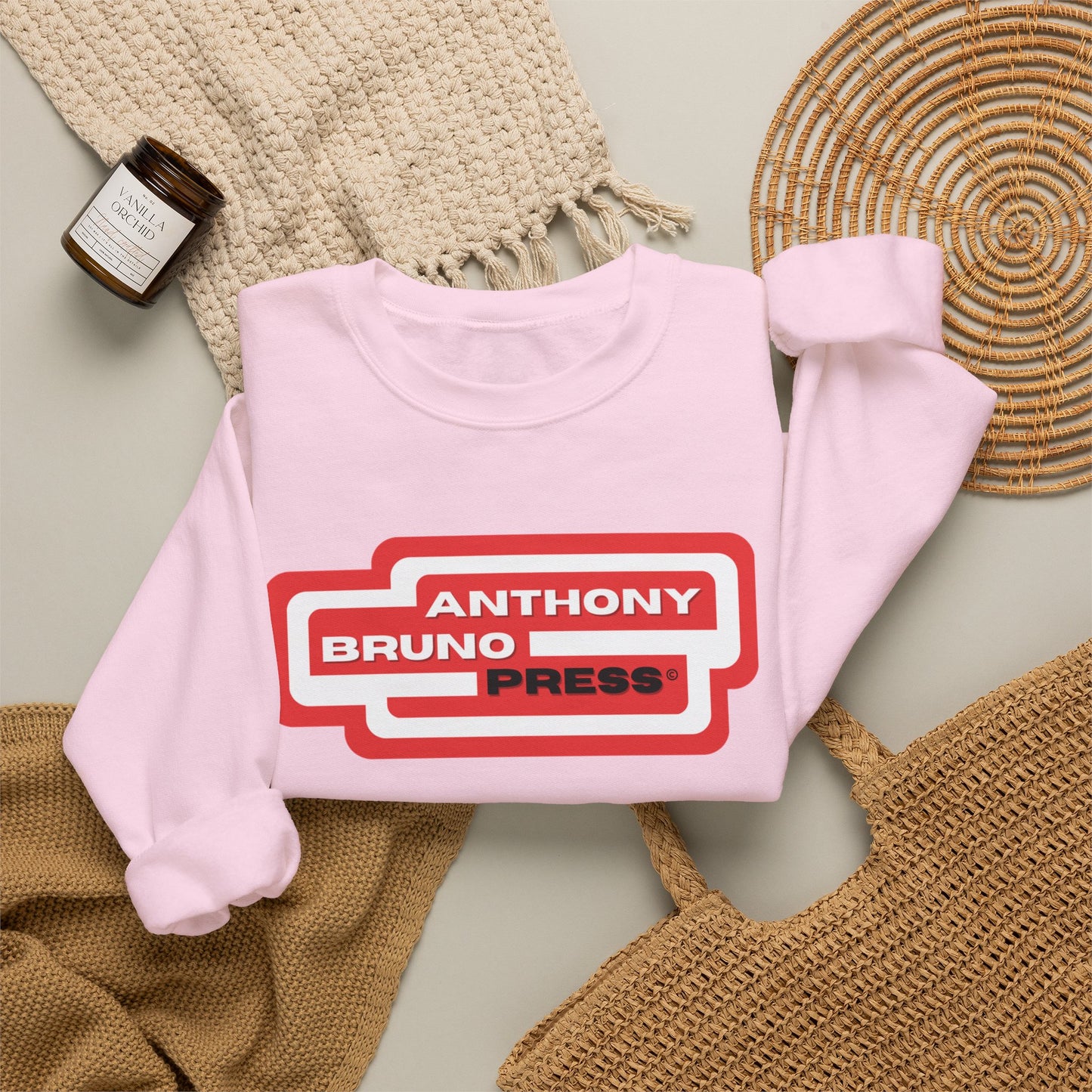 Unisex Press Crewneck