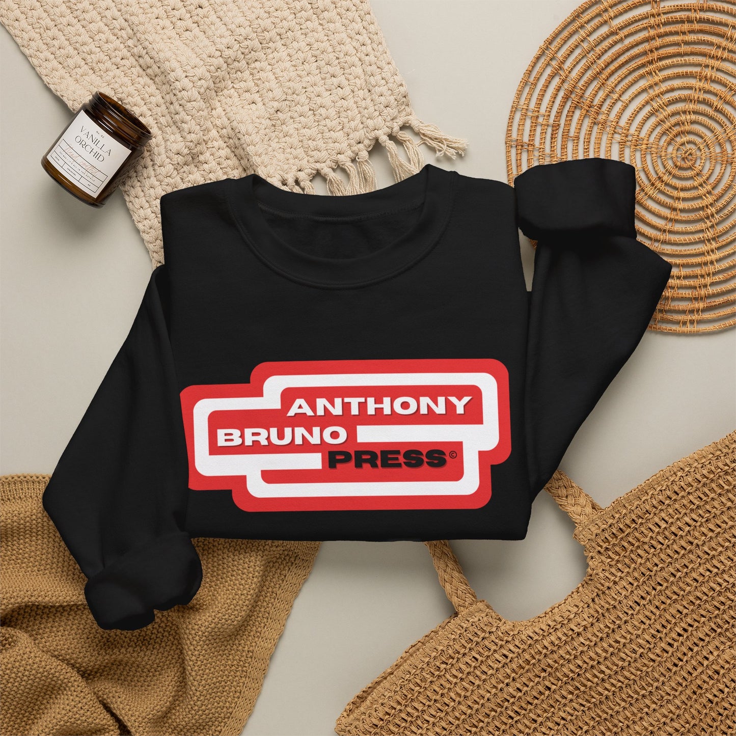 Unisex Press Crewneck