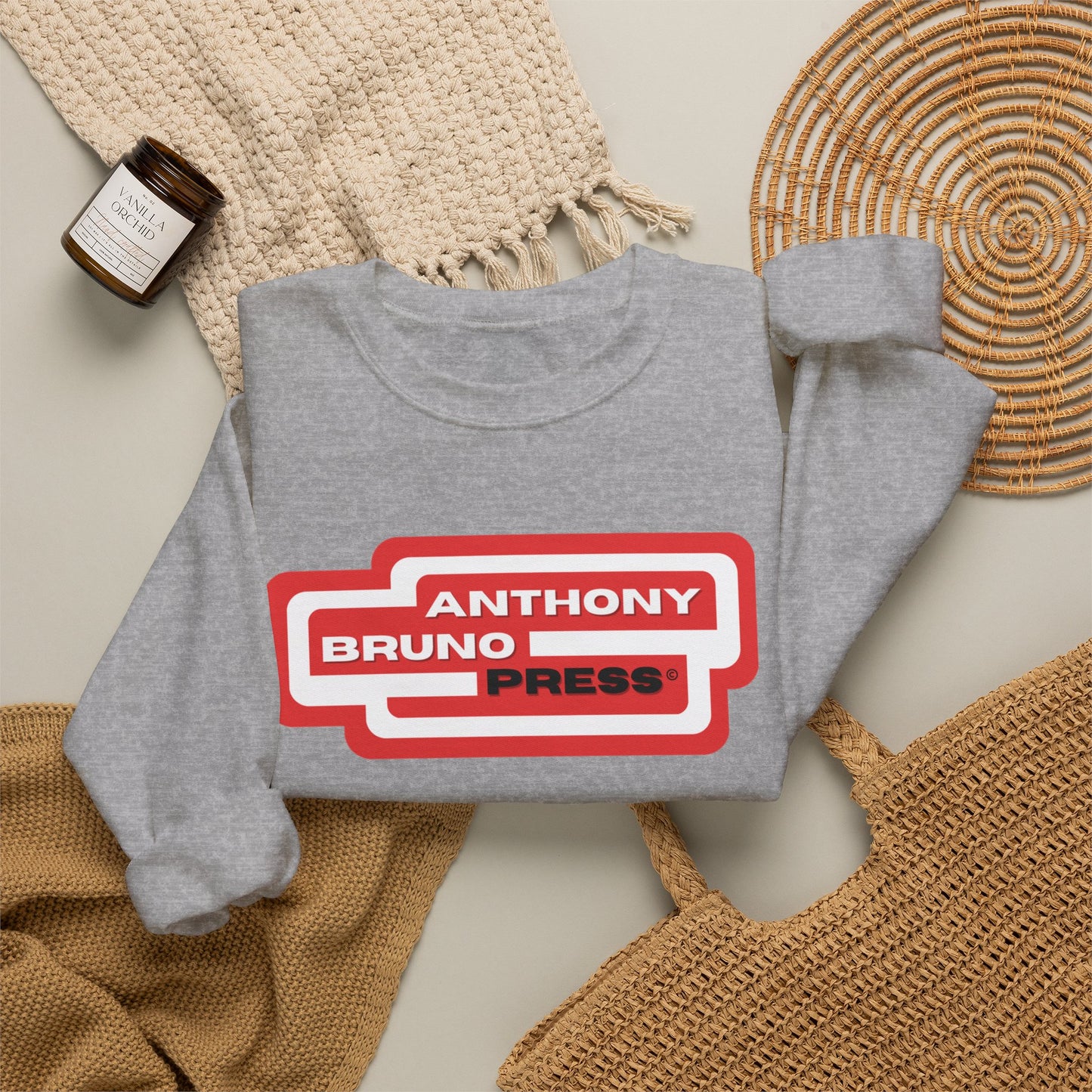 Unisex Press Crewneck