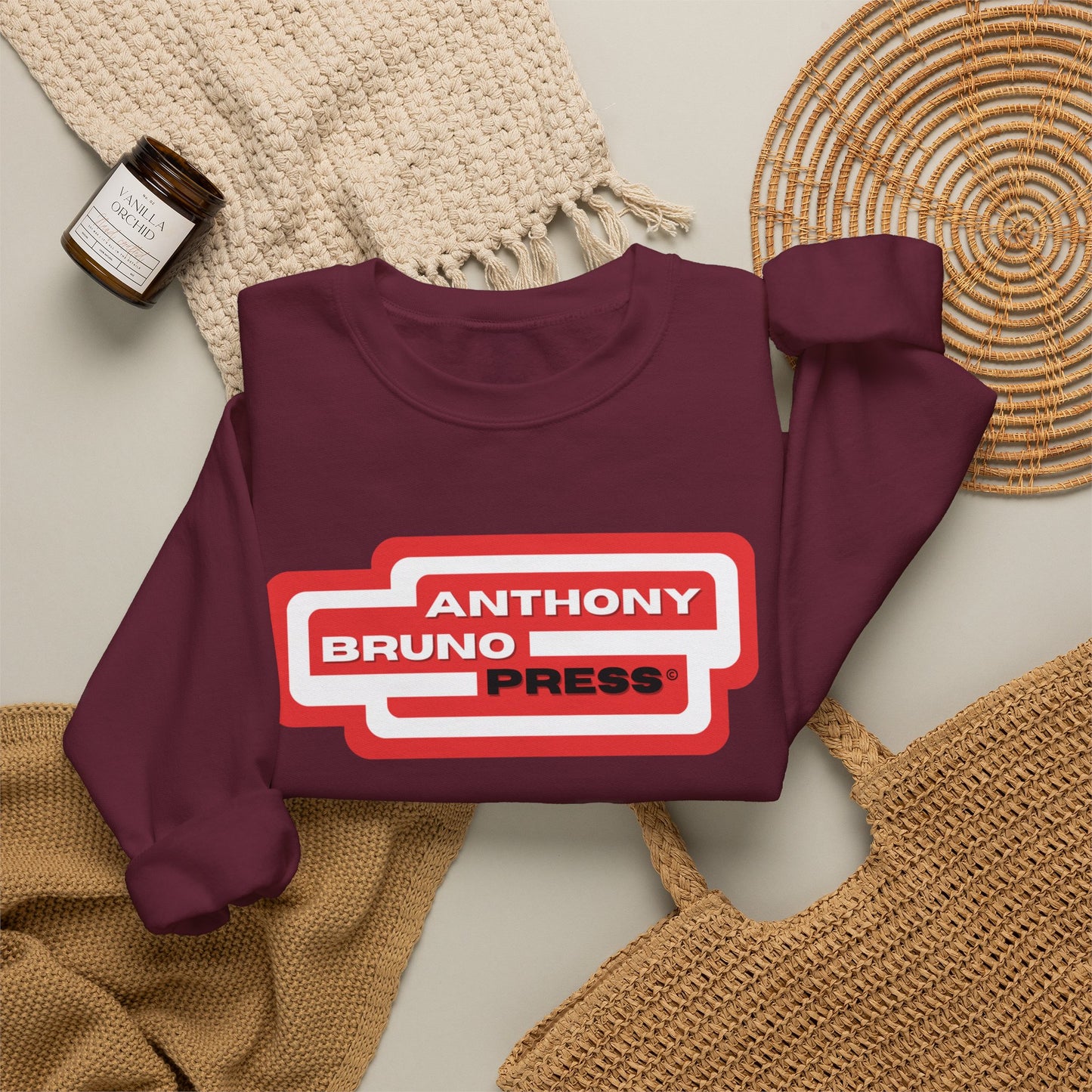 Unisex Press Crewneck