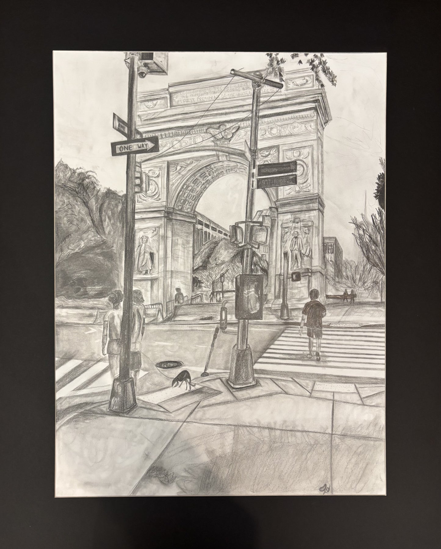 "The Washington Square Arch" *Original*