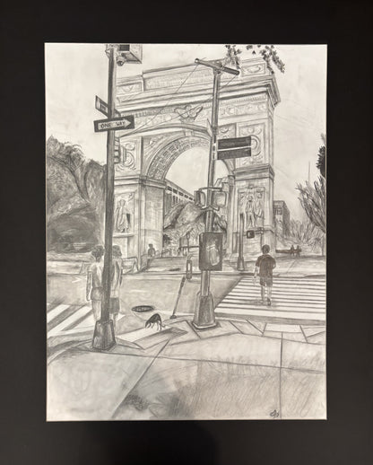 "The Washington Square Arch" *Original*